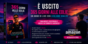 Banner del libro 365 giorni alle Eolie di Leoliano Scalzo disponibile su Amazon in formato cartaceo e Kindle